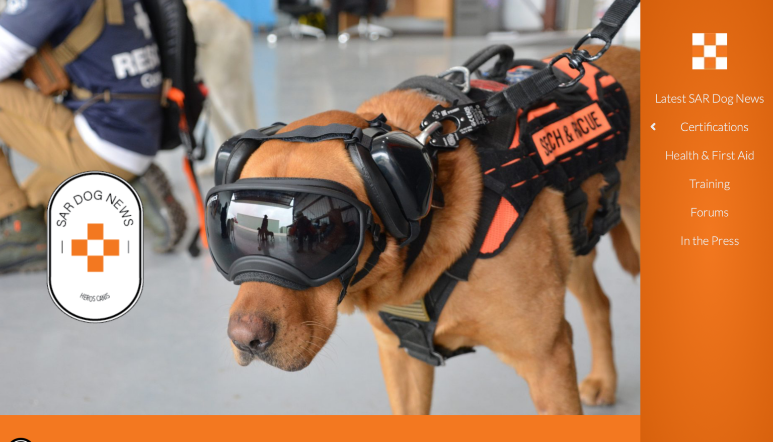 SAR Dog News SAR Dog News